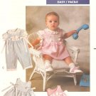 Butterick 3218 Toddler Girls dress romper Sewing Pattern CUT