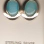 WOMEN'S STERLING SILVER MOONSTONE EARRINGS