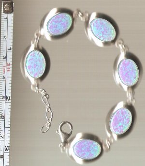 Sterling silver wrist bracelet