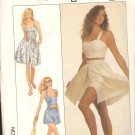 Simplicity 8636 dress halter shorts size 10 12 14 Sewing Pattern UNCUT