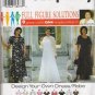 Simplicity 7163 Dress Robe plus size 26W - 32W Sewing Pattern