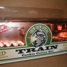 Old Fashioned Copper Train Cookie Cutter Set & Case