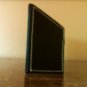 Stitched Dark Brown Genuine leather Desktop Organizer