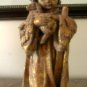 Gold Leaf Shepherd Statue