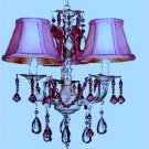 Lavender purple Mini Chandelier Shade by Villa Bacci