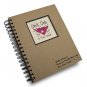 Girls Only, A Teen Journal - Kraft Hard Cover (prompts on every page, recycled paper, read more...)