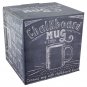 Chalkboard 10 oz mug - Black WRITE IT Coffee Mug Tea Vintage Cute Create Your Own Cup Large
