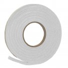 Foam Tape,Sr 3/8x1/4x13' Wht, White