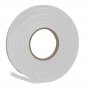 Foam Tape,Sr 3/8x1/4x13' Wht, White