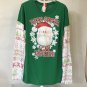 Christmas Shirt - SANTA I CAN EXPLAIN! - Juniors Size Large (11/13)