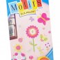 Wall Decor Stickers - Flowers Butterflies Bee Appliqués - Removable Peel & Stick Decals