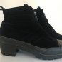 DKNY Getaway Boots Combat Military Dystopian style Size 7 Ankle Donna Karan New York