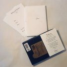 CRANE'S Rehearsal Dinner Invitations Pearl White & Scroll, 10 cards 10 envelopes