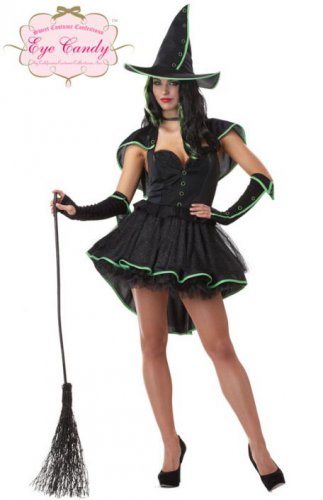 Sweet Costume Confections Eye Candy Bewitched Adult Costume Size Medium (8-10)