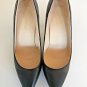 Loslandifen Womens Closed Toe High Heels Kitten Slender Stiletto Pumps BLACK 10
