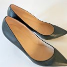 Loslandifen Womens Closed Toe High Heels Kitten Slender Stiletto Pumps BLACK 10