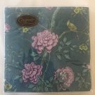 CASPARI Governor’s Palace Blue Floral Colonial Williamsburg Lunch Paper Napkins, 20 ct
