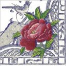 Gien China Oiseau Bleu Flowers China Inspired Decorative Floral Lunch Napkins- 20 ct. CASPARI