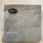 Lenox Mikasa Noitake Vera Wang Hermes China inspired Silver Lunch/Cocktail Paper Napkins, 20 ct
