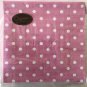 Royal Albert Cheeky Pink Vintage China Inspired Dots Lunch Paper Napkins, 20 ct