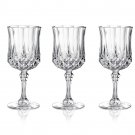 Cristal D'Arques Longchamp Set of 3 Cordial Glasses - 24% LEAD CRYSTAL