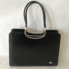 Maggie Black Purse Bag in Satchel Bucket style