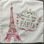 Paris Eiffel Tower Blessed Home MOTHER'S DAY GIFT for Her Mom Decorative Pillow cover case