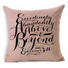 Scripture Biblical Gifts Decorative Throw Pillow Cover Case