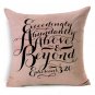 Scripture Biblical Gifts Decorative Throw Pillow Cover Case