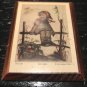 M. I. Hummel Ars Sacra 9663 Wooden Plaque 4 7/16" x 3 9/16" eccl. appr.