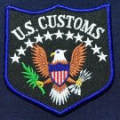 Department of Homeland Security US Customs Border Protection Patch Immigration MAN CAVE