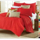 Lightweight & Oversized Comfy Bedding Bedspread Quilted Coverlet RED, KING