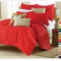Lightweight & Oversized Comfy Bedding Bedspread Quilted Coverlet RED, KING