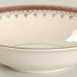 Homer Laughlin Eggshell Nautilus Maroon Gold N1642 Fruit/Dessert (Sauce) Bowl Cardinal