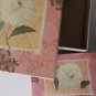 Decorative Themed Nesting Gift Boxes -2 Boxes- Pink Nesting Boxes with Lids Gifts Flowers