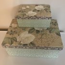 2 Decorative Hat Boxes Roses Box Michaels Hobby Lobby Walmart Container Store Vintage