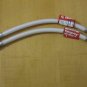WATTS 2 Water Supply Host Lines Sink Faucet Connectors 3/8" OD x 1/2" FPT x 12" long
