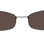 Izod 337 Replacement Clip-ons, Eyeglass Frames Brown, 48-0-0