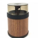 John Wood Grain Vintage Pencil Sharpener Battery Operated