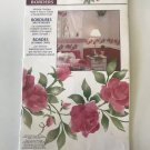 Plaid Stencil Decor Multi-layer Wall Border Stencil Blooming Rose Border stencil