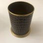 Desk Accessories 2 Pc Set for Men Women OfficE Pencil Pen Holder Organizer Decor Unique Vintage