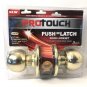 Brass Grade 1 Door Lock Set Entry Door Knob Handle 3 Keys 2 3/8  2 3/4 Backset