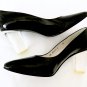 STUART WEITZMAN Women's Black Patent Leather Block Heels Pumps 6.5 Mary Jane