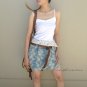 BETSY EMBROIDERED DENIM CULOTTES SHORTS