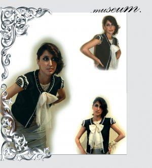 LUCIA STUDDED BOLERO