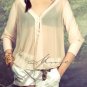 TALA SHEER BLUSH BOLERO TOP