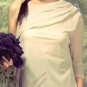 MILA ONE SHOULDER MESH TOP
