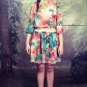 LOLA FLORAL BACKLESS DRESS
