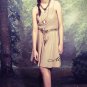 CLARA DETACHABLE ONE SHOULDER DRESS