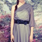 CLARA DETACHABLE ONE SHOULDER DRESS